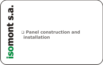 Panel construction and installation